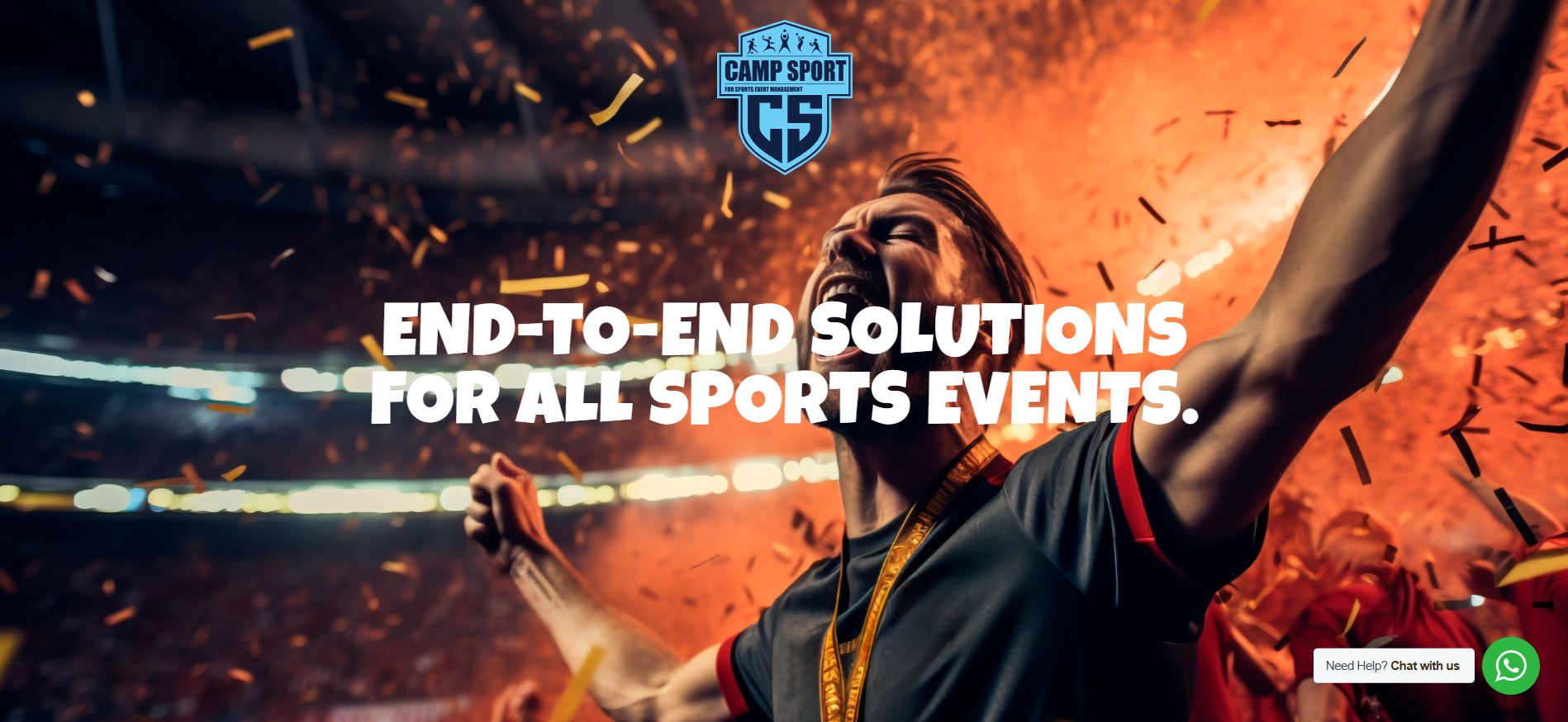 Camp Sport – High-Impact Landing Page for Sports Camping & Events